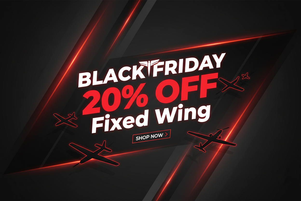 20% off Fixed Wing black friday
